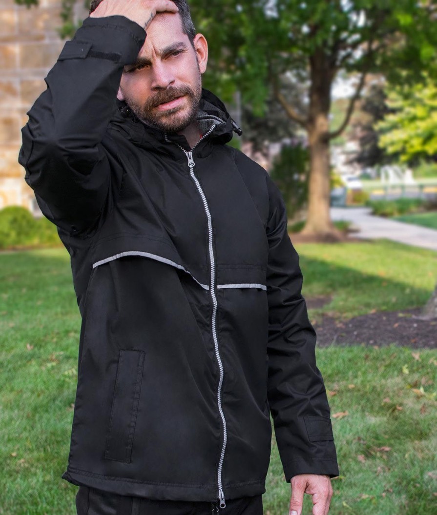 Nayked Apparel Men'S Water-Resistant Tech Jacket/Discontinued