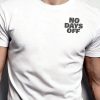 Nayked Apparel Men'S Ridiculously Soft Lightweight Graphic Tee | No Days Off