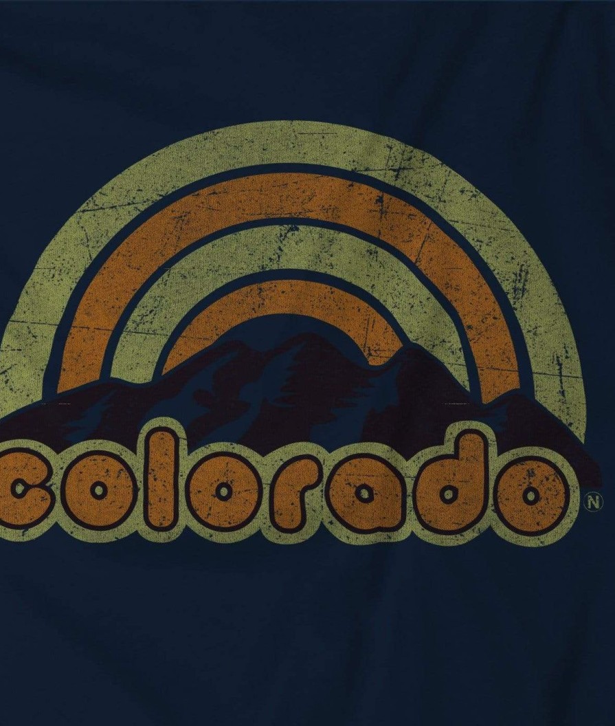 Nayked Apparel Men'S Ridiculously Soft Midweight Graphic Tee | Colorado