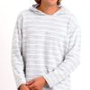 Nayked Apparel Men'S Cotton/Poly Striped French Terry Hoodie/Discontinued