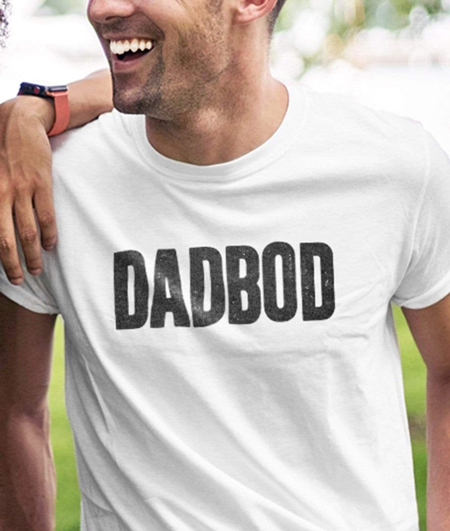 Nayked Apparel Men'S Ridiculously Soft Lightweight Graphic Tee | Dadbod