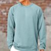 Nayked Apparel Men'S Ridiculously Soft Lightweight Heathered Fleece Pullover Sweatshirt