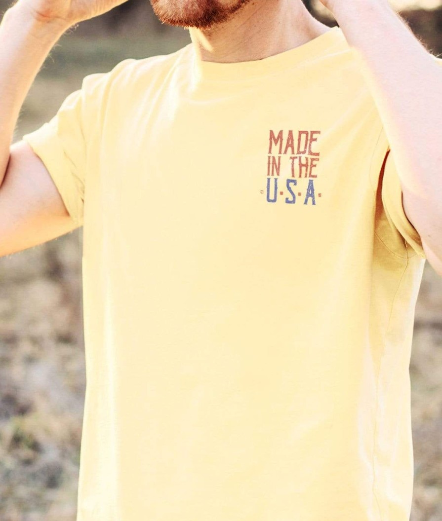 Nayked Apparel Men'S Ridiculously Soft Lightweight Graphic Tee | Made In The Usa