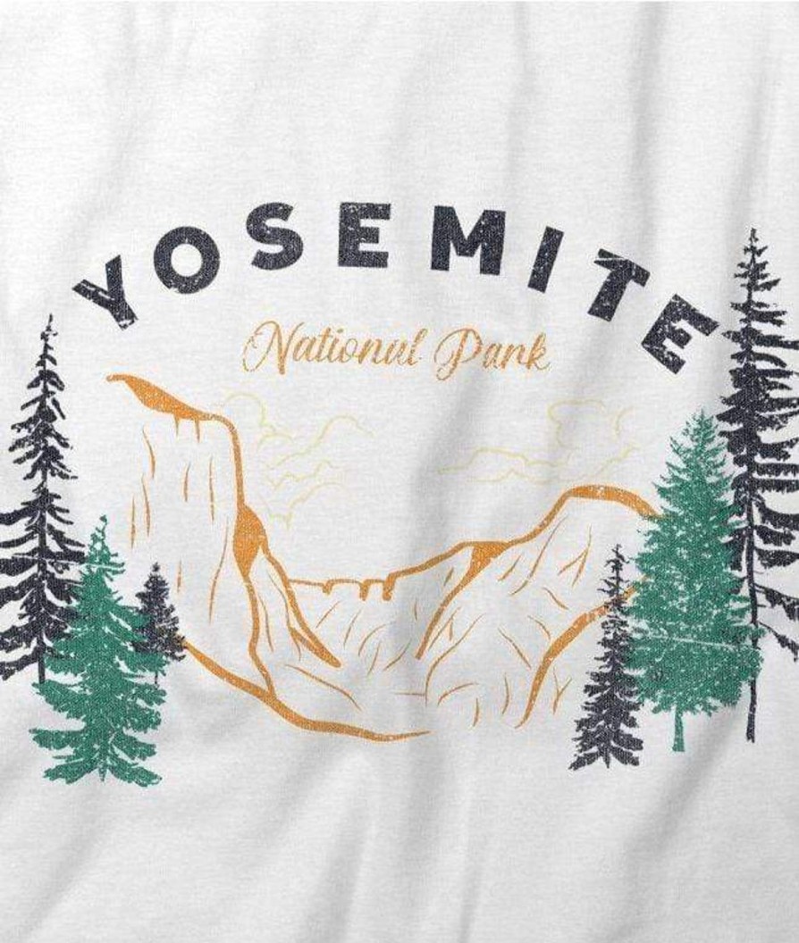 Nayked Apparel Women'S Ridiculously Soft Graphic Tee | Yosemite National Park