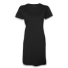 Nayked Apparel Women'S Ridiculously Soft V-Neck T-Shirt Dress