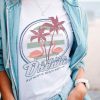 Nayked Apparel Women'S Ridiculously Soft 100% Cotton Graphic Tee | Summer Dream