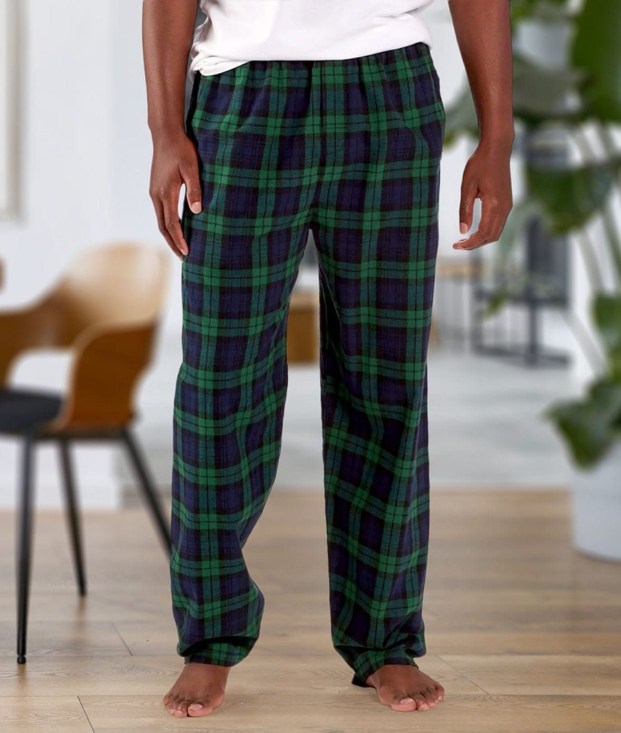 Nayked Apparel Men'S Ridiculously Soft Brushed Flannel Lounge Pants With Pockets