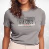 Nayked Apparel Women'S Ridiculously Soft Lightweight Graphic Tee | 614 Cbus