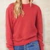 Nayked Apparel Women'S Soft Recycled Washed Terry Pullover