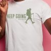 Nayked Apparel Ridiculously Soft Big Graphic T-Shirt | Keep Going With Hiker