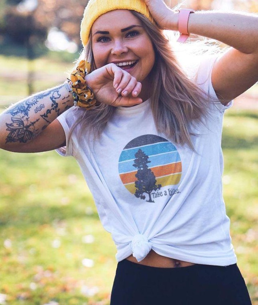 Nayked Apparel Women'S Ridiculously Soft Graphic Tee | Take A Hike