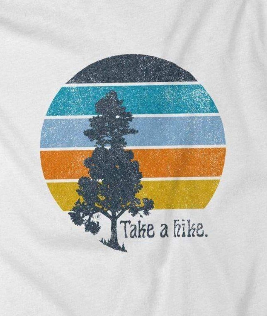 Nayked Apparel Women'S Ridiculously Soft Graphic Tee | Take A Hike