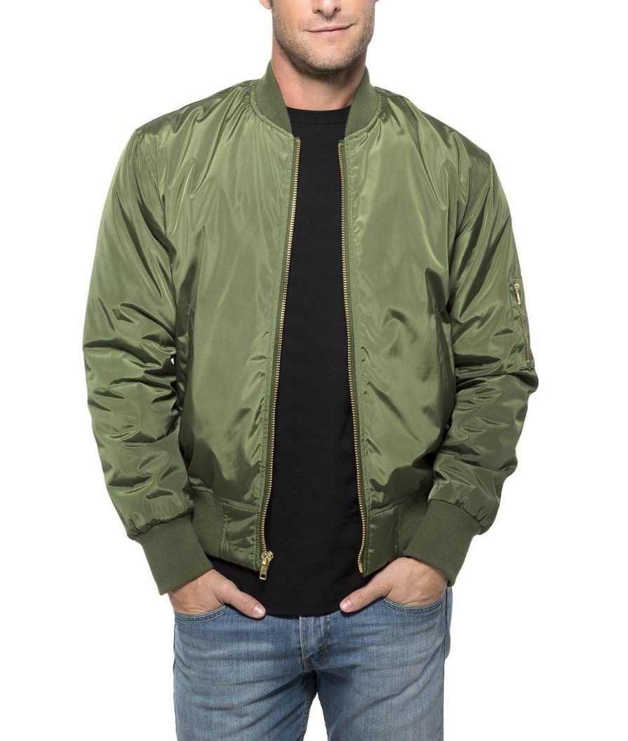 Nayked Apparel Men'S Bomber Jacket