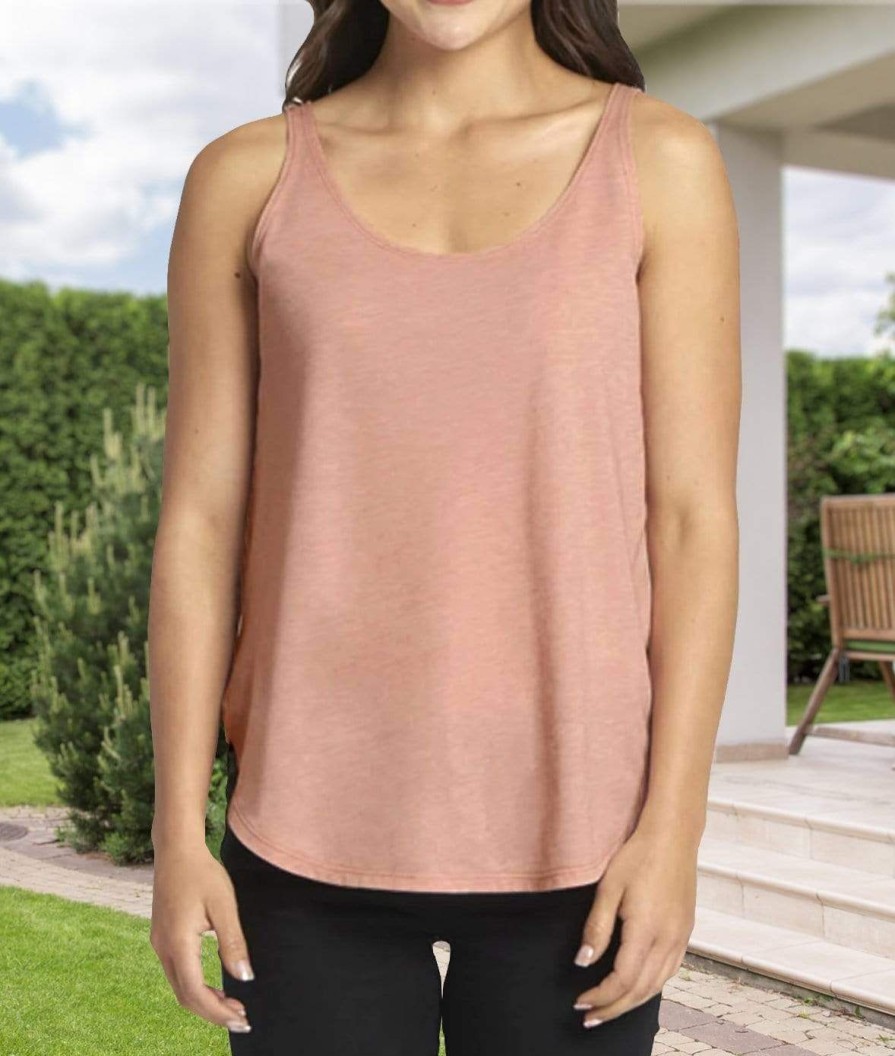 Nayked Apparel Women'S Split Side Tank Top