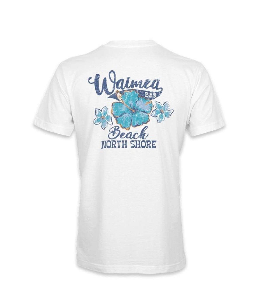 Nayked Apparel Men'S Ridiculously Soft 100% Cotton Graphic Tee | Waimea Bay