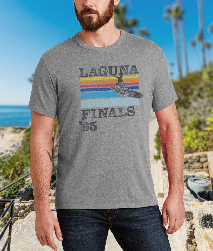 Nayked Apparel Men'S Ridiculously Soft Vintage Graphic T-Shirt | Laguna Finals