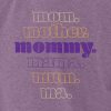 Nayked Apparel Women'S Ridiculously Soft Vintage Oversized Graphic Tee | Mommy