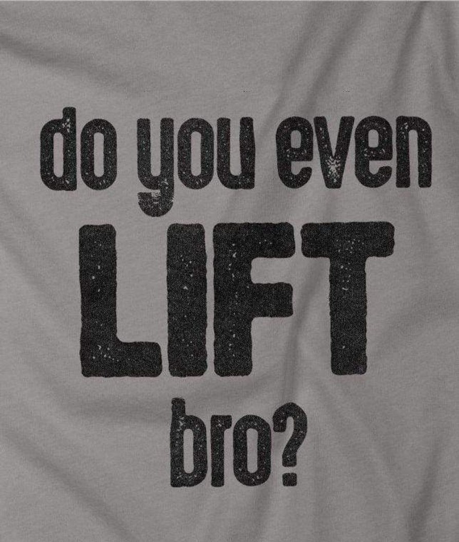 Nayked Apparel Men'S Ridiculously Soft Lightweight Graphic Tee | Do You Even Lift, Bro?