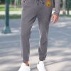 Nayked Apparel Soft Eco Friendly Graphic Sweatpants | Ohio Players (Buckeye Leaf)