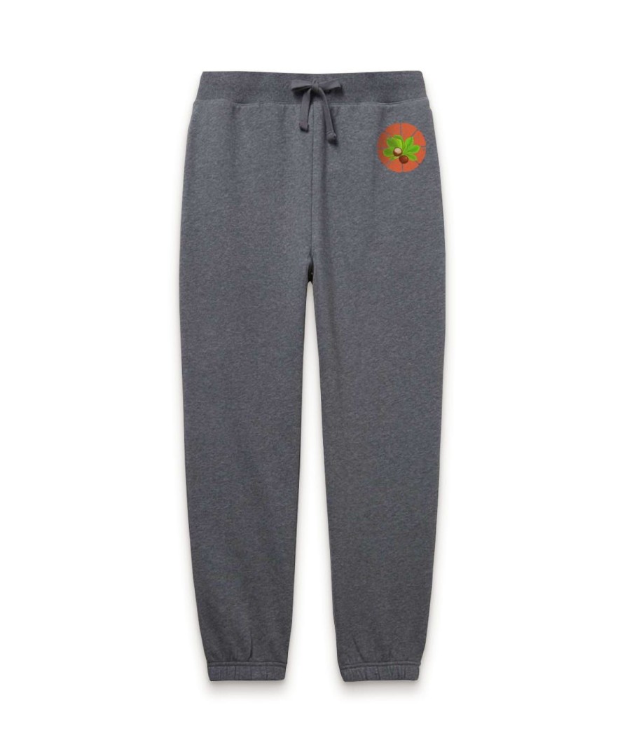 Nayked Apparel Soft Eco Friendly Graphic Sweatpants | Ohio Players (Buckeye Leaf)