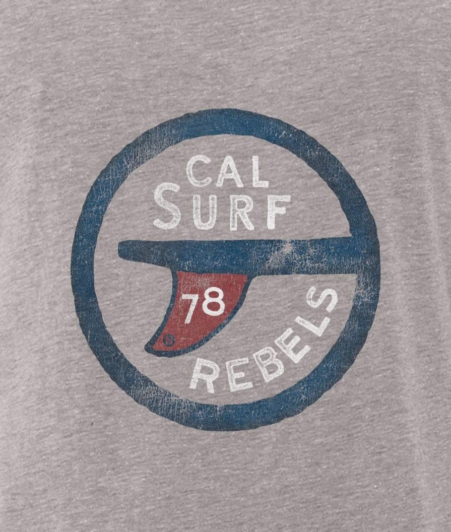 Nayked Apparel Women'S Surf Rebels Triblend T-Shirt