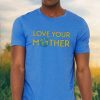 Nayked Apparel Ridiculously Soft Heather Sueded Graphic Tee | Love Your Mother