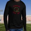 Nayked Apparel Men'S Ridiculously Soft Cotton Long Sleeve Graphic Tee | Sunday Is Game Day