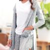 Nayked Apparel Women'S Ridiculously Soft Cuddle Fleece Lounge Cardigan