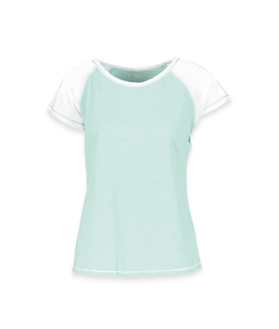 Nayked Apparel Women'S Ridiculously Soft Raglan Tee