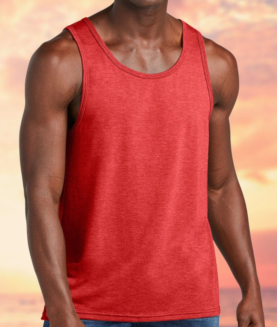 Nayked Apparel Men'S Big Ridiculously Soft Recycled Lightweight Tank