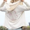 Nayked Apparel Women'S Ridiculously Soft Washed Full-Zip Graphic Hoodie | Empowered Women