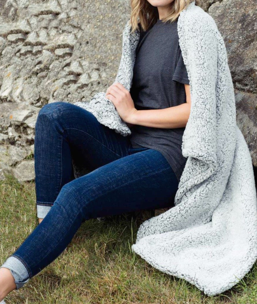 Nayked Apparel Sherpa Blanket