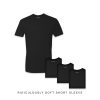 Nayked Apparel Men'S 4Pk Ridiculously Soft Short Sleeve Crew Neck 100% Cotton T-Shirt