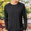 Nayked Apparel Men'S Long Islander Performance Upf Long Sleeve T-Shirt