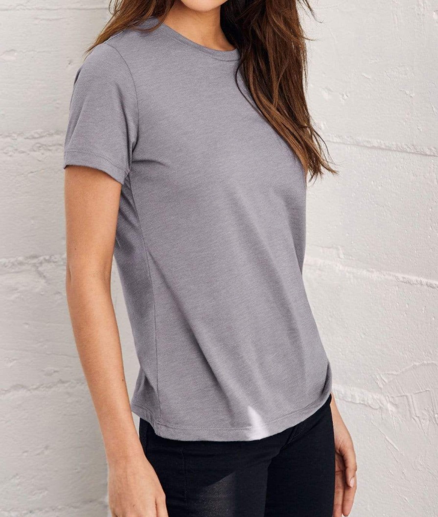 Nayked Apparel Women'S Ridiculously Soft Relaxed Fit Lightweight T-Shirt