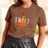 Nayked Apparel Women'S Ridiculously Soft Relaxed Fit 100% Cotton Graphic T-Shirt | Swift Single Malt