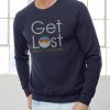 Nayked Apparel Men'S Ridiculously Soft Fleece Pullover Graphic Sweatshirt | Get Lost