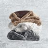 Nayked Apparel Faux Fur Blanket