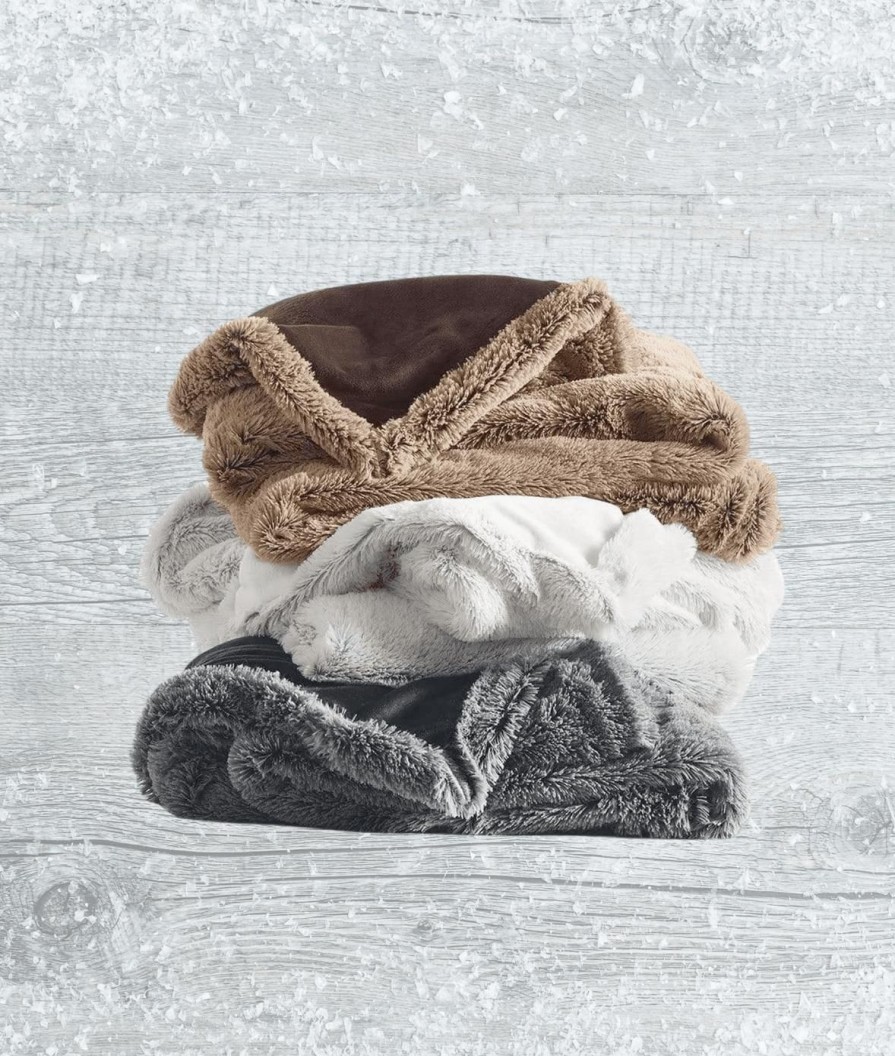 Nayked Apparel Faux Fur Blanket