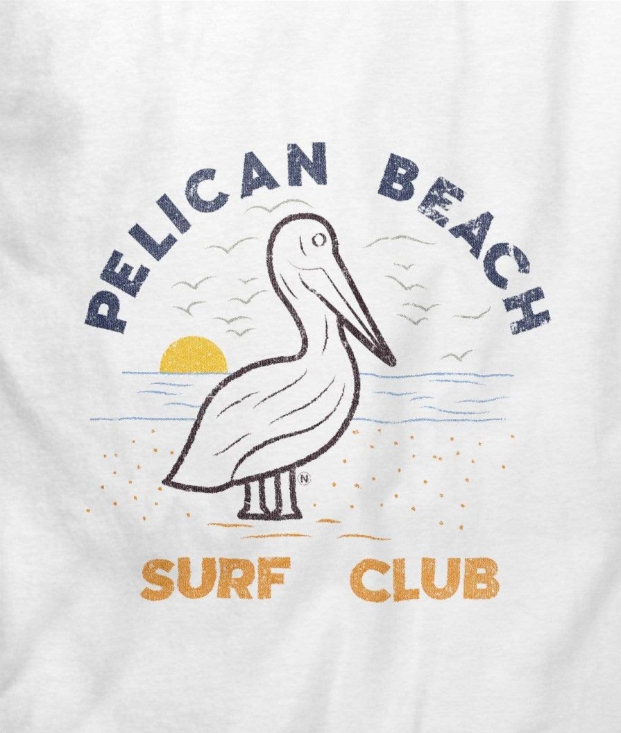 Nayked Apparel Men'S Ridiculously Soft Midweight Graphic Tee | Pelican Beach