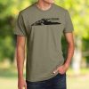 Nayked Apparel Ridiculously Soft Crew Neck Graphic T-Shirt | Keep Going Mountain View