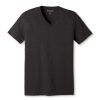 Nayked Apparel Men'S Classic Soft Heathered Big Short Sleeve V-Neck T-Shirt