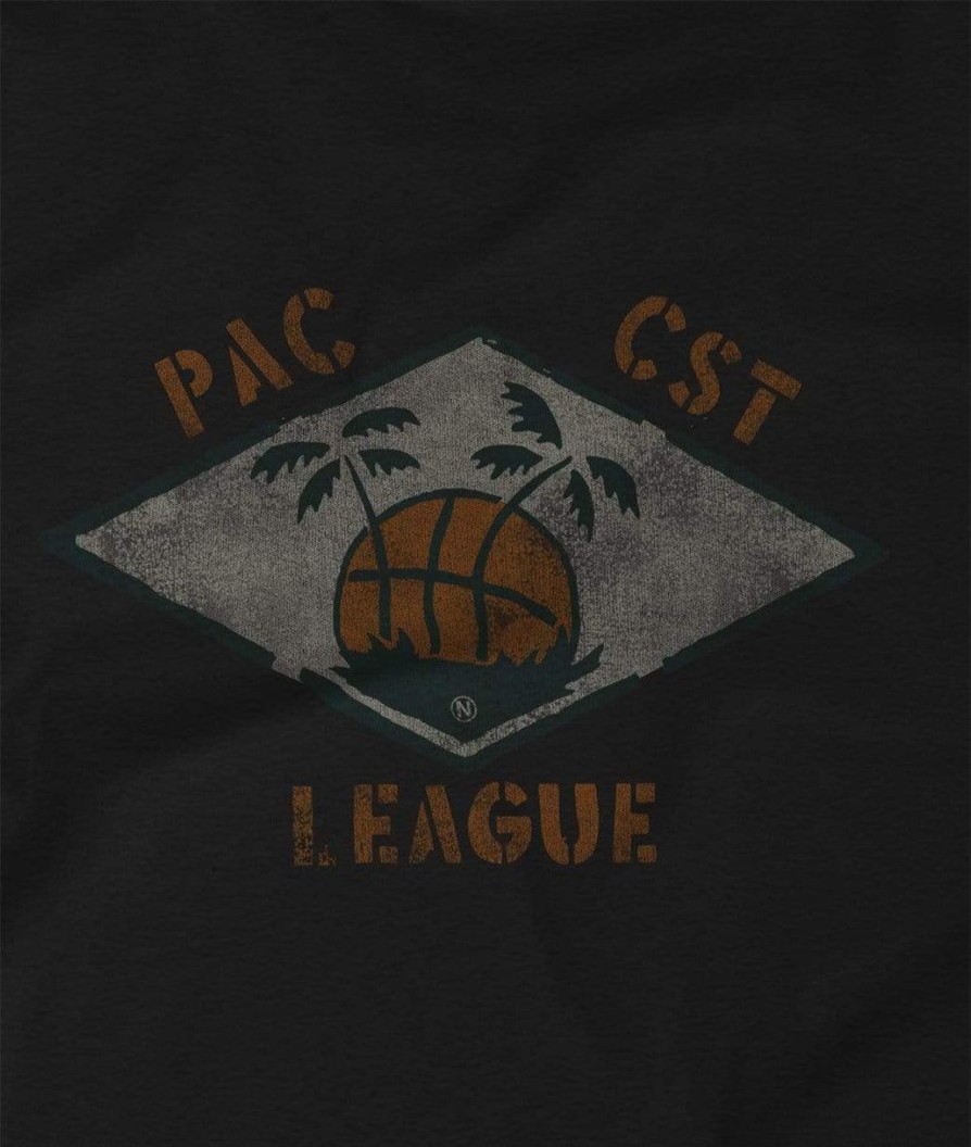 Nayked Apparel Men'S Ridiculously Soft Midweight Graphic Tee | Pacific Coast League