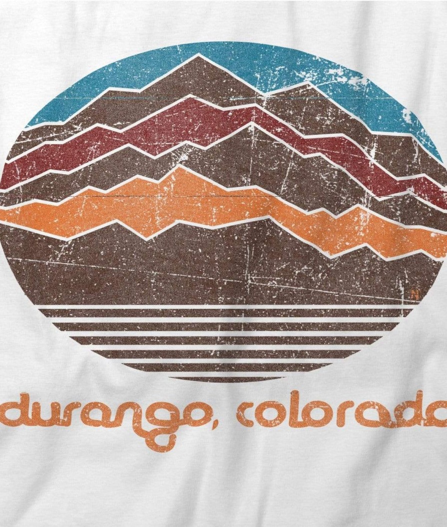 Nayked Apparel Men'S Ridiculously Soft Midweight Graphic Tee | Durango Colorado