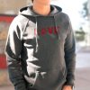 Nayked Apparel Men'S Ridiculously Soft Midweight Raglan Hooded Valentine'S Day Graphic Sweatshirt | Love My Pet