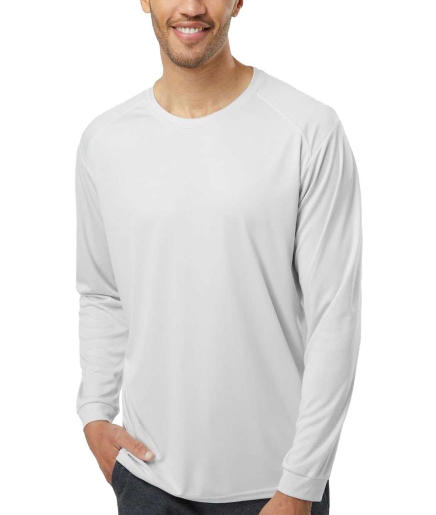 Nayked Apparel Men'S Long Islander Performance Upf Long Sleeve T-Shirt