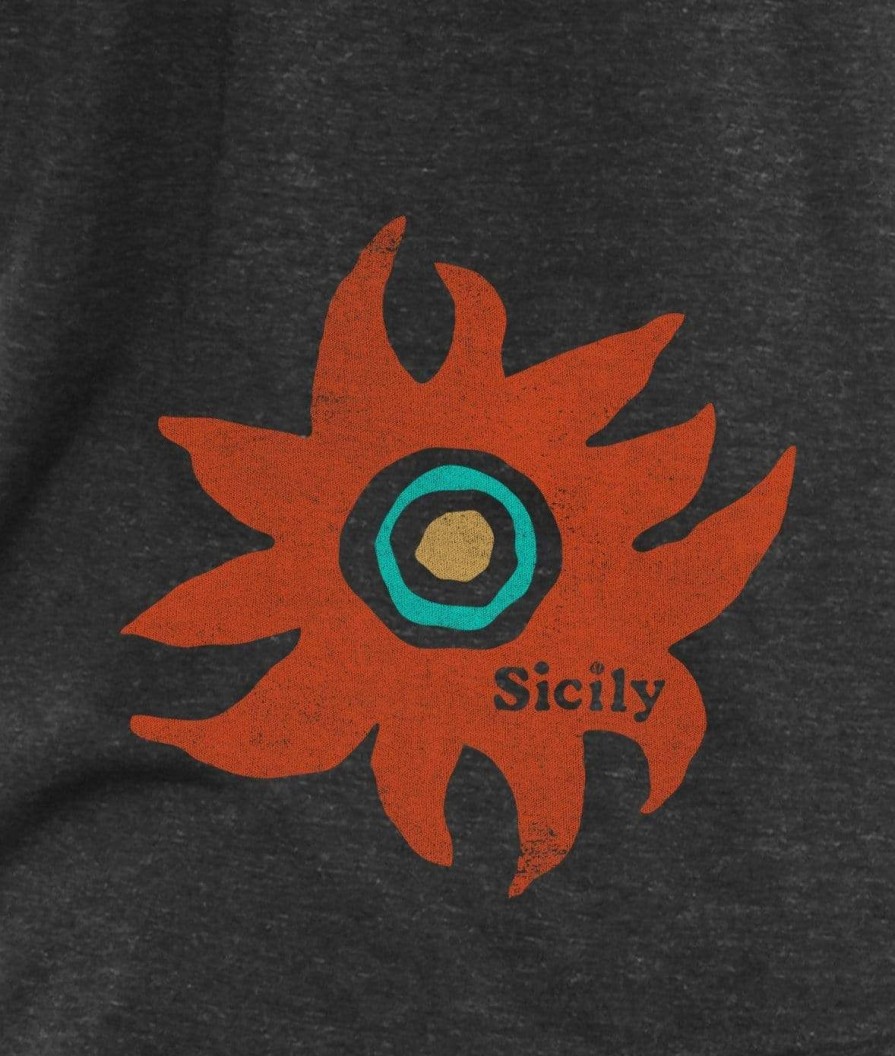 Nayked Apparel Men'S Ridiculously Soft Lightweight Graphic Tank | Sicily Sun