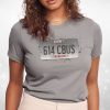 Nayked Apparel Women'S Ridiculously Soft Lightweight Graphic Tee | 614 Cbus